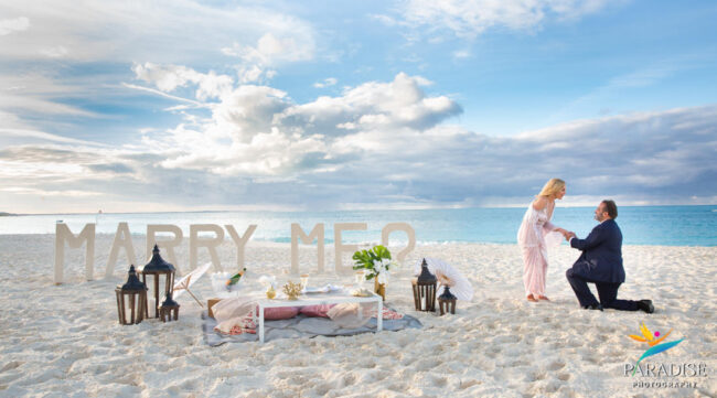 13 Turks and Caicos Proposal marriage proposal on grace bay