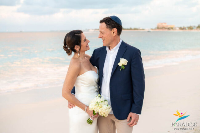 22 Seven Stars Wedding bride and groom looking at each other