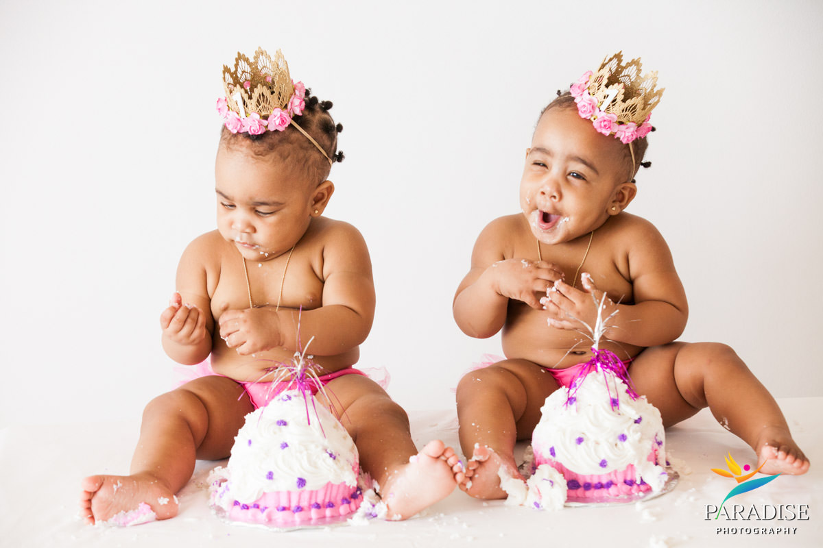 twin babies birthday party