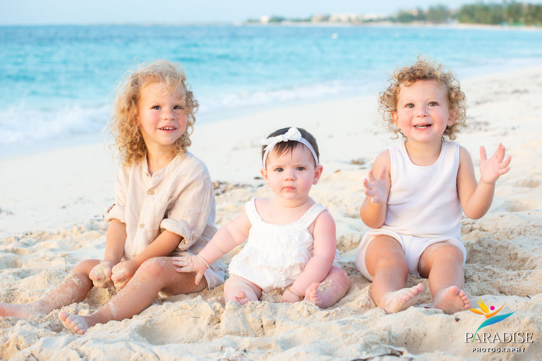 best-family-photographer-turks-caicos-beach-babies Sun-Kissed Siblings