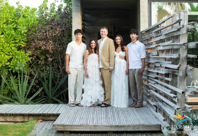 turks-and-caicos-family-photographer-family-portrait-tropical-doorway Full family group portrait at a tropical doorway, Turks and Caicos family photography session